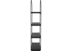 Kamari Reclaimed Wood Bookshelf -Virtuo Caviar