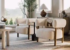 Laroux Recycled Metal Accent Table -Sienna