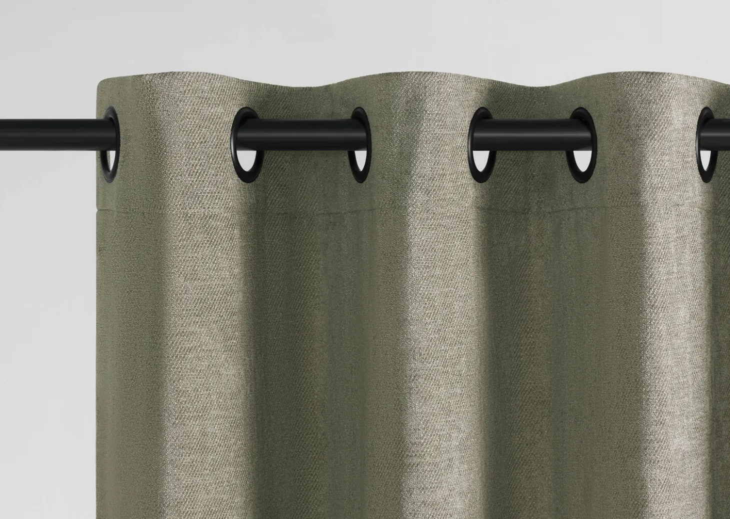 Leith Curtain Panel 96" Sage