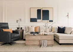 Liberty Sectional -Wesley Linen