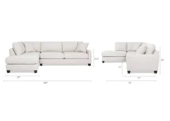 Liberty Sectional -Wesley Linen