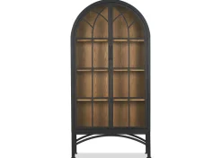 Lilibet Reclaimed Wood Cabinet -Mannor Black