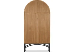 Lilibet Reclaimed Wood Cabinet -Mannor Black