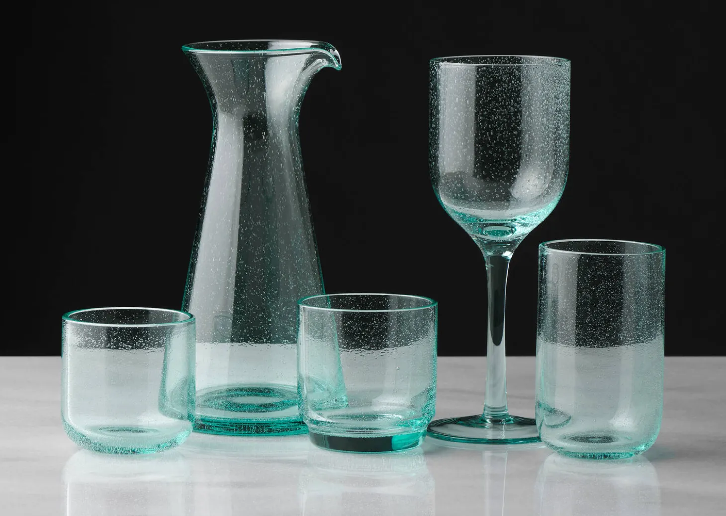 Luisa Old Fashioned Glass Green