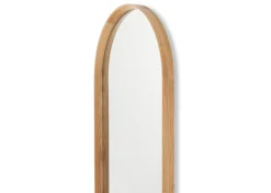 Magda Oak Leaner Mirror Arch