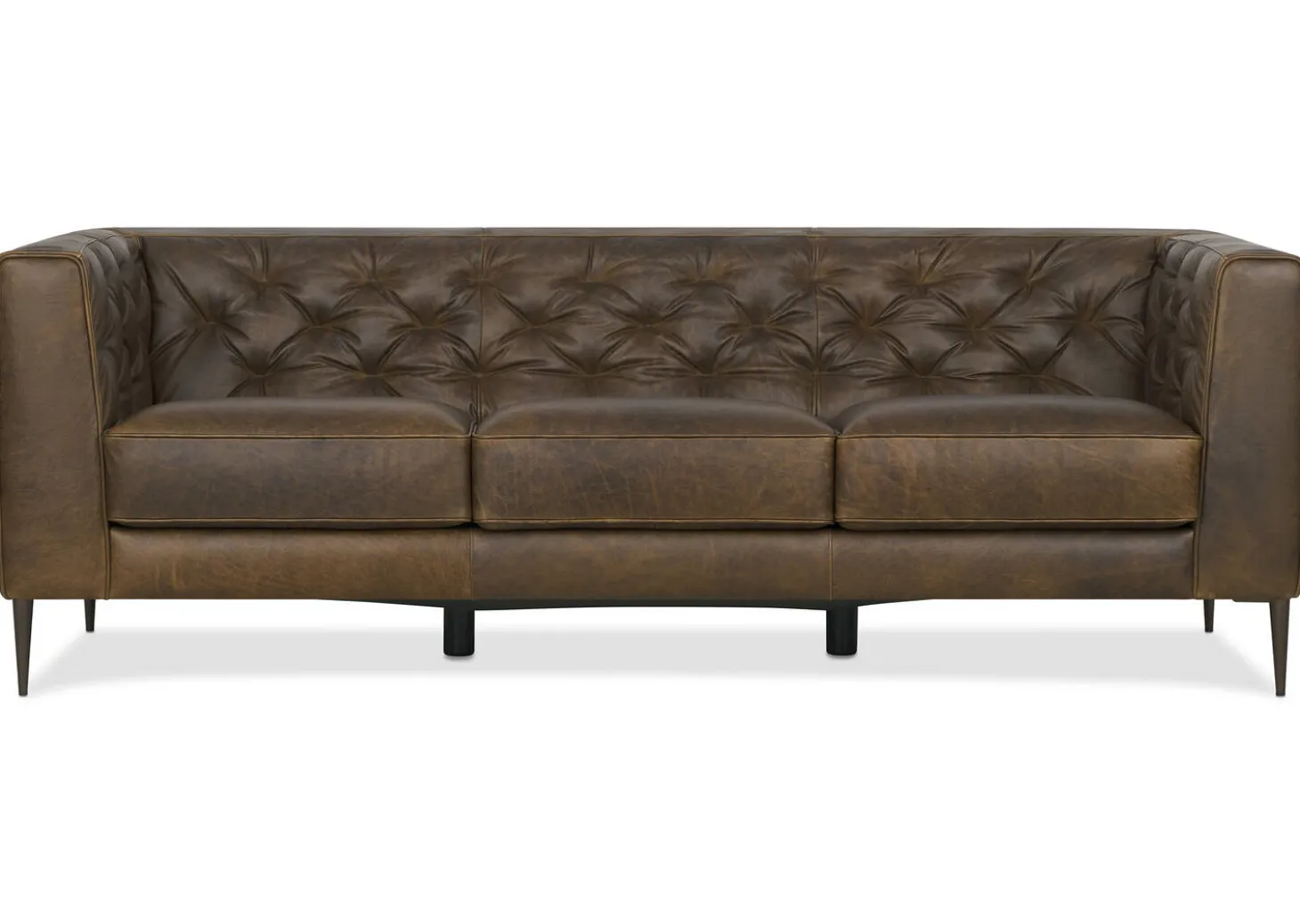 Marcello Leather Sofa -Waco Tobacco