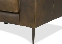 Marcello Leather Sofa -Waco Tobacco