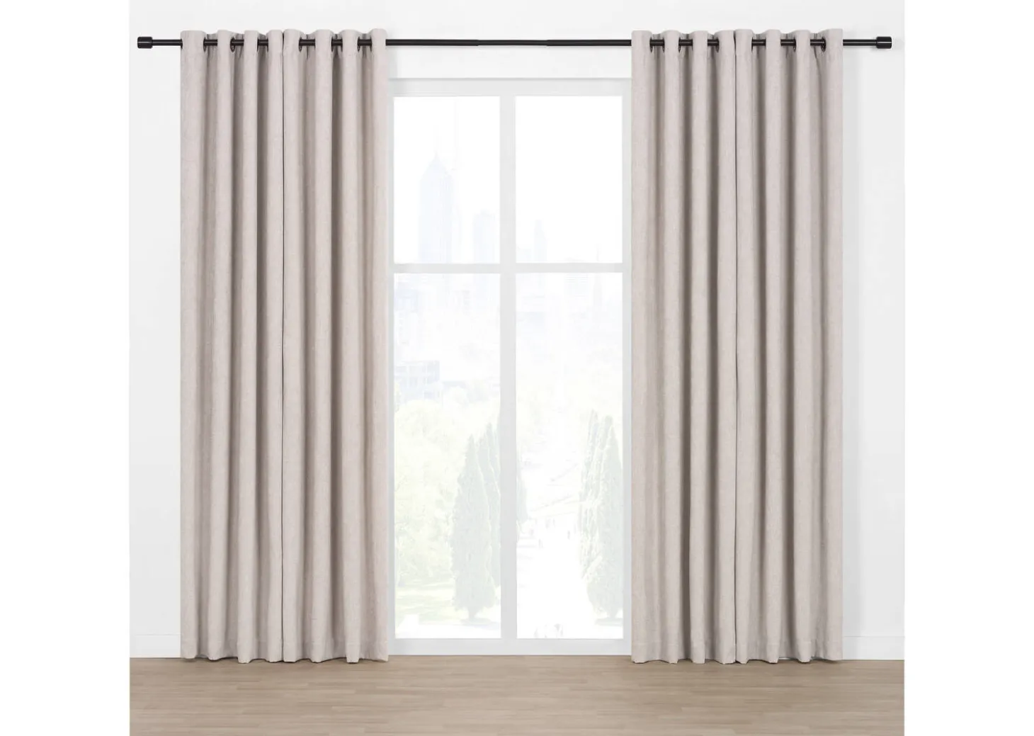Marsten Curtain Panel 96" Oyster