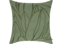 Meena Cotton Leaves Pillow 20x20 Green