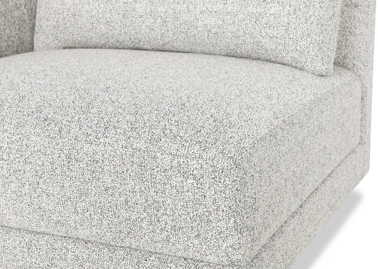 Mila Modular 3-Piece Loveseat Chaise