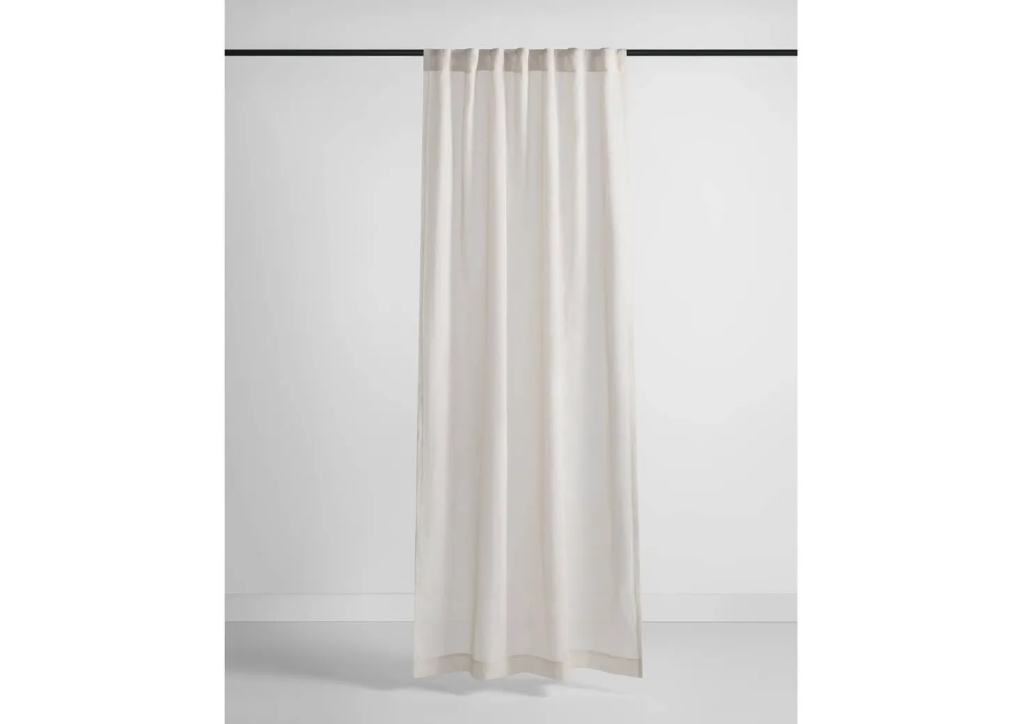 Misumi Sheer Curtain Panel 96" Oyster