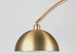 Muse Arc Floor Lamp Brass