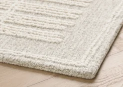 Nichols Wool Rug Grey/Ivory