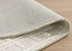 Nichols Wool Rug Grey/Ivory