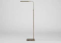 Oscar LED Floor Lamp Brass