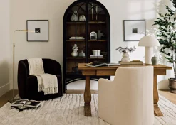 Oscar LED Floor Lamp Brass