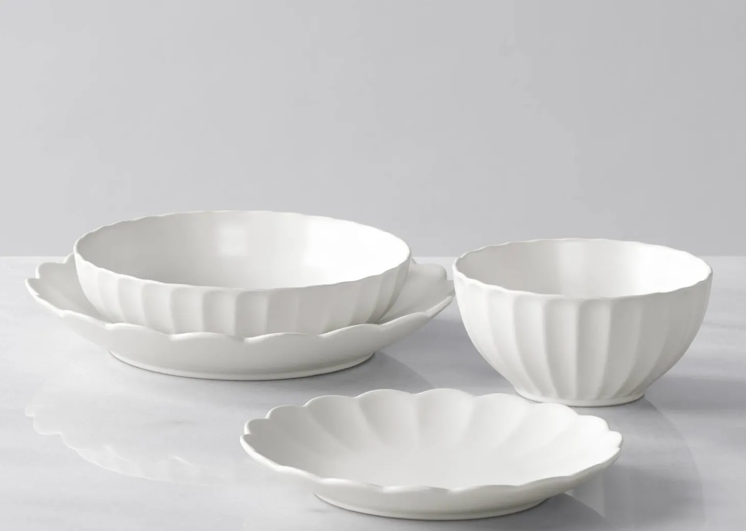 Pearse 16 piece Dish Set White