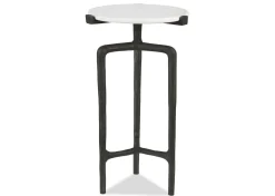 Rorik Recycled Metal Accent Table -Bronze