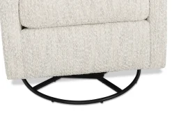 Sadie Swivel Armchair -Zell Pearl