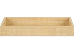 Silvana Raffia Tray Rectangular Natural