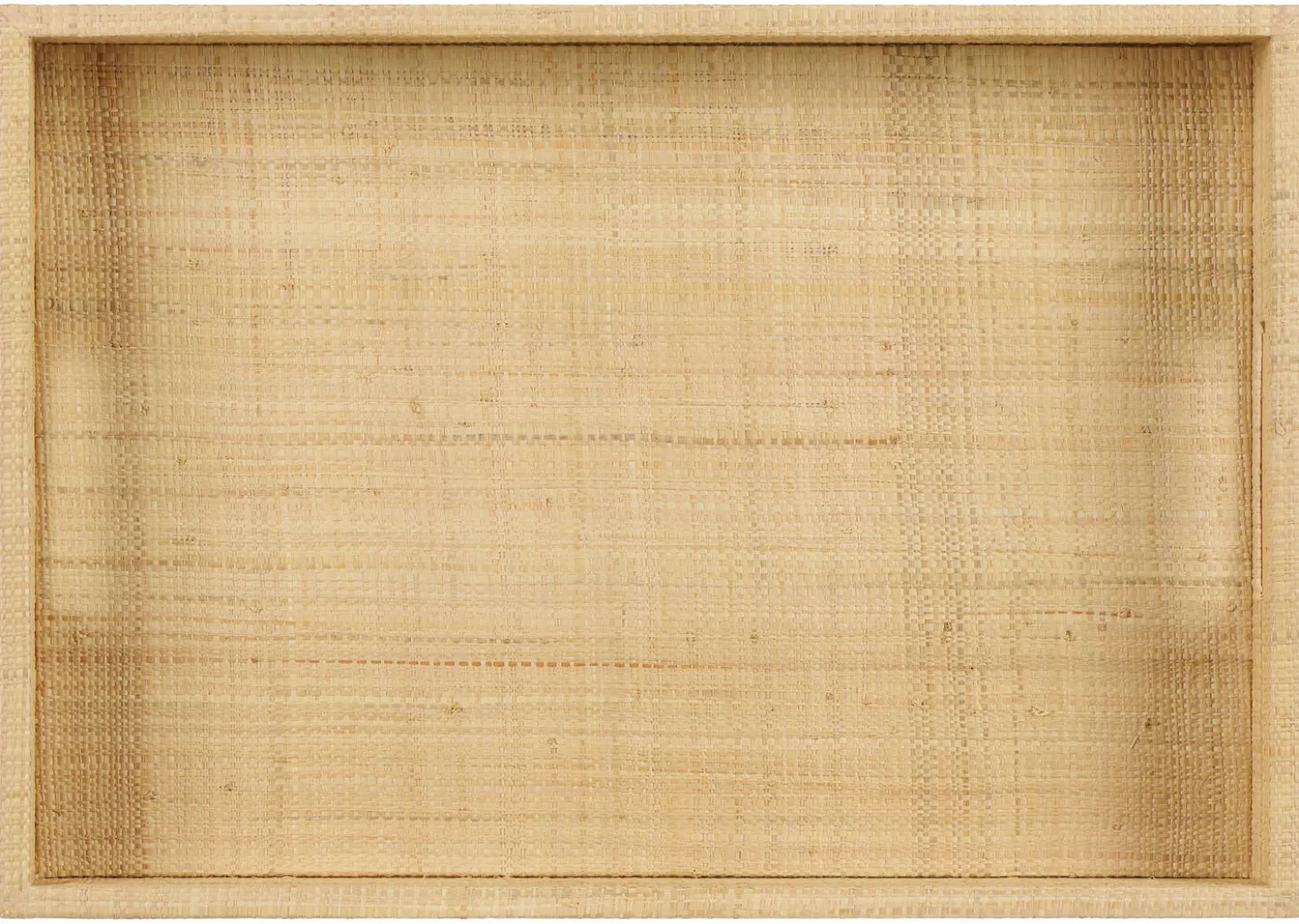 Silvana Raffia Tray Rectangular Natural