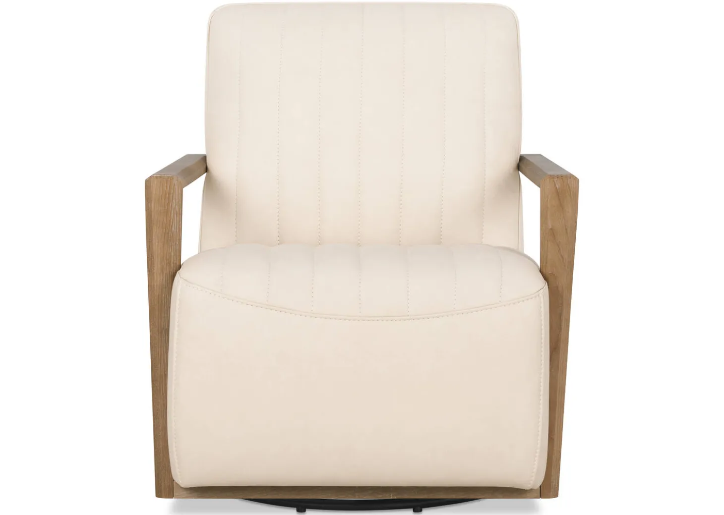 Simone Leather Swivel Chair