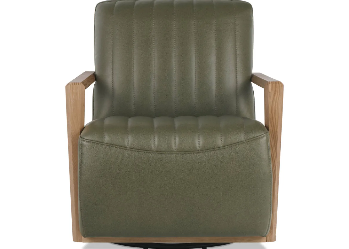 Simone Leather Swivel Chair
