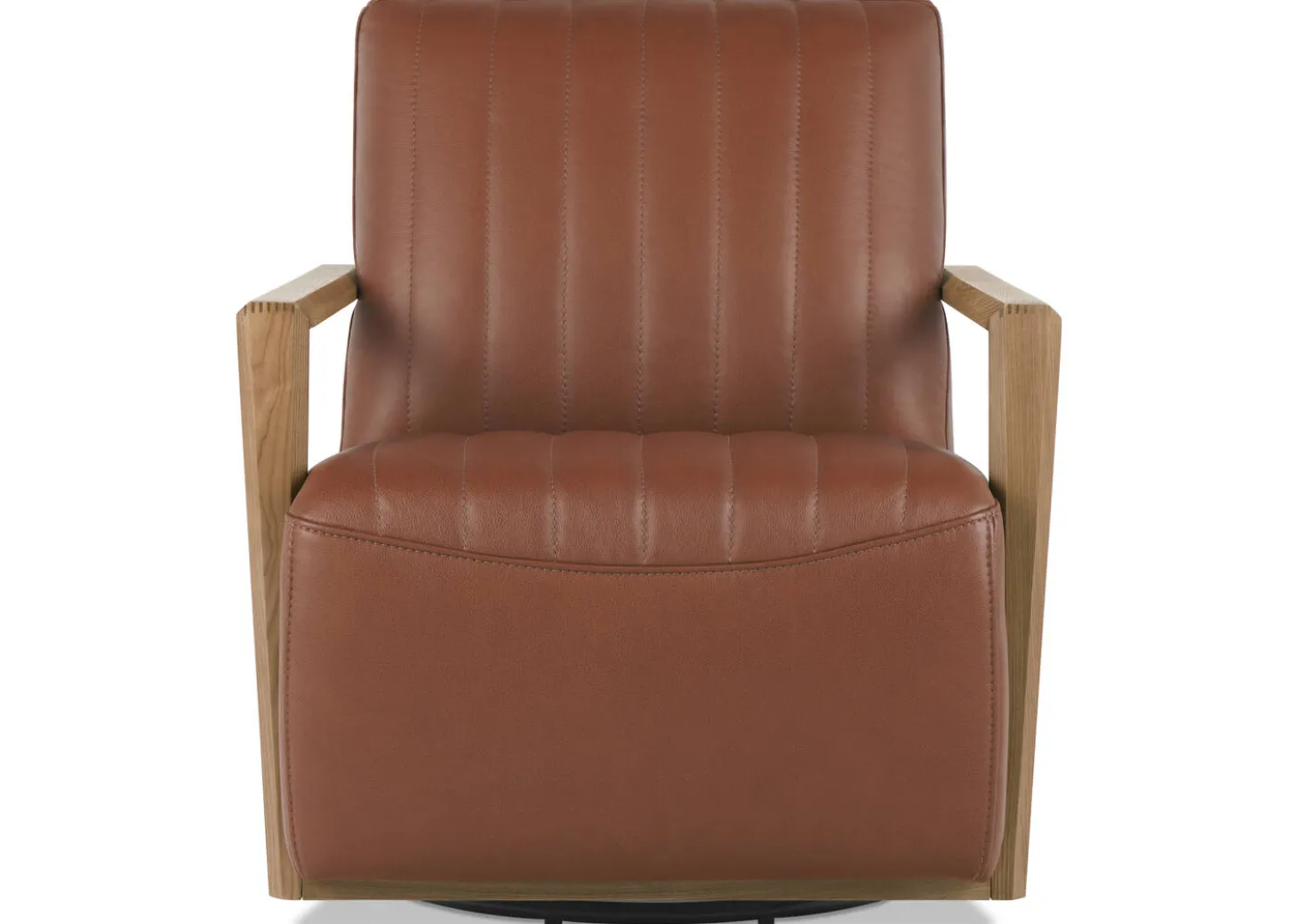 Simone Leather Swivel Chair