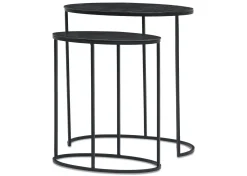 Tana Recycled Metal Nesting Table -Bronze