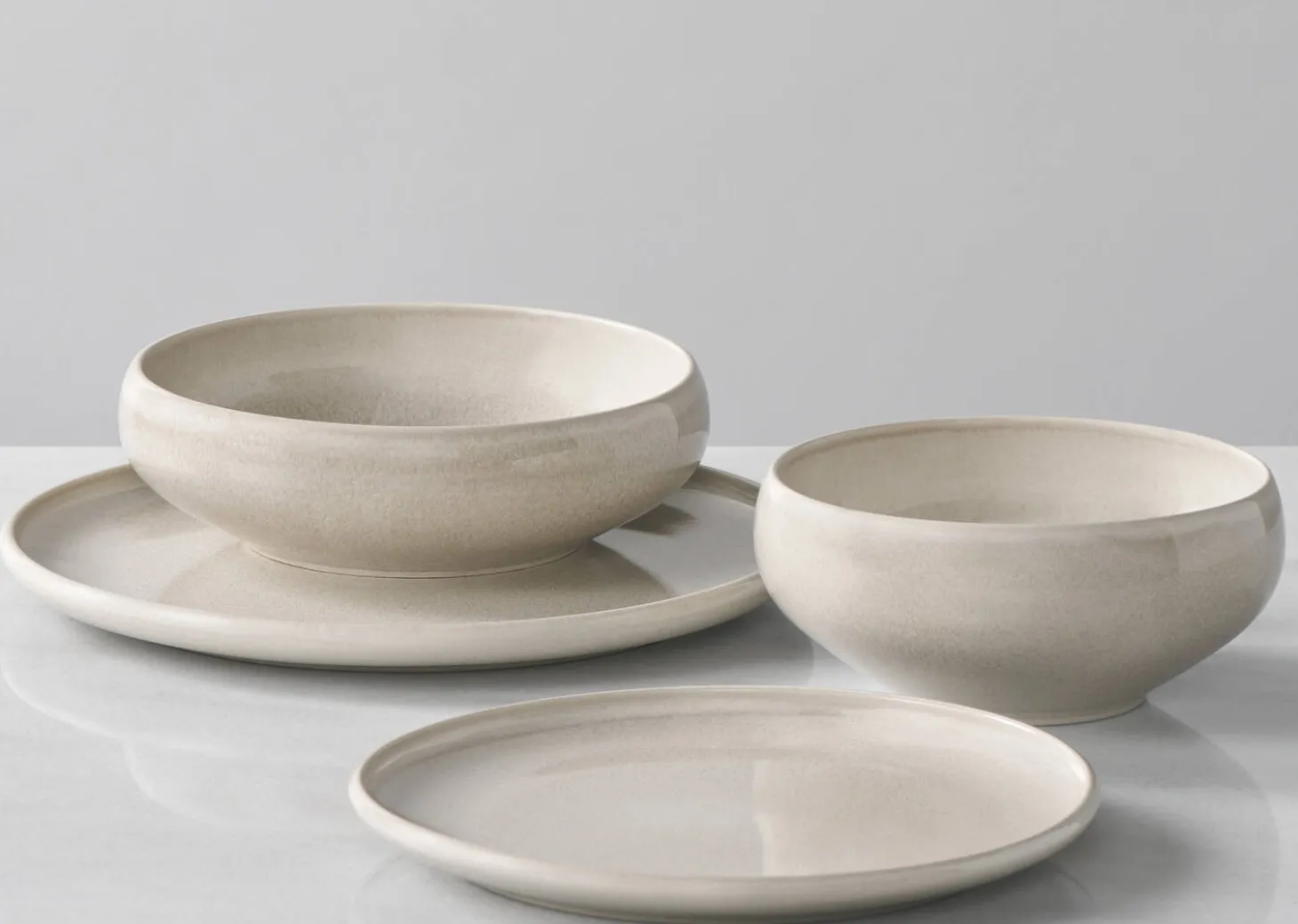 Thetis 16 Piece Dish Set Sand