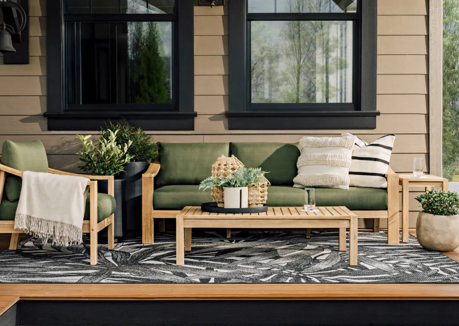 Tulum Outdoor Coffee Table -Natural