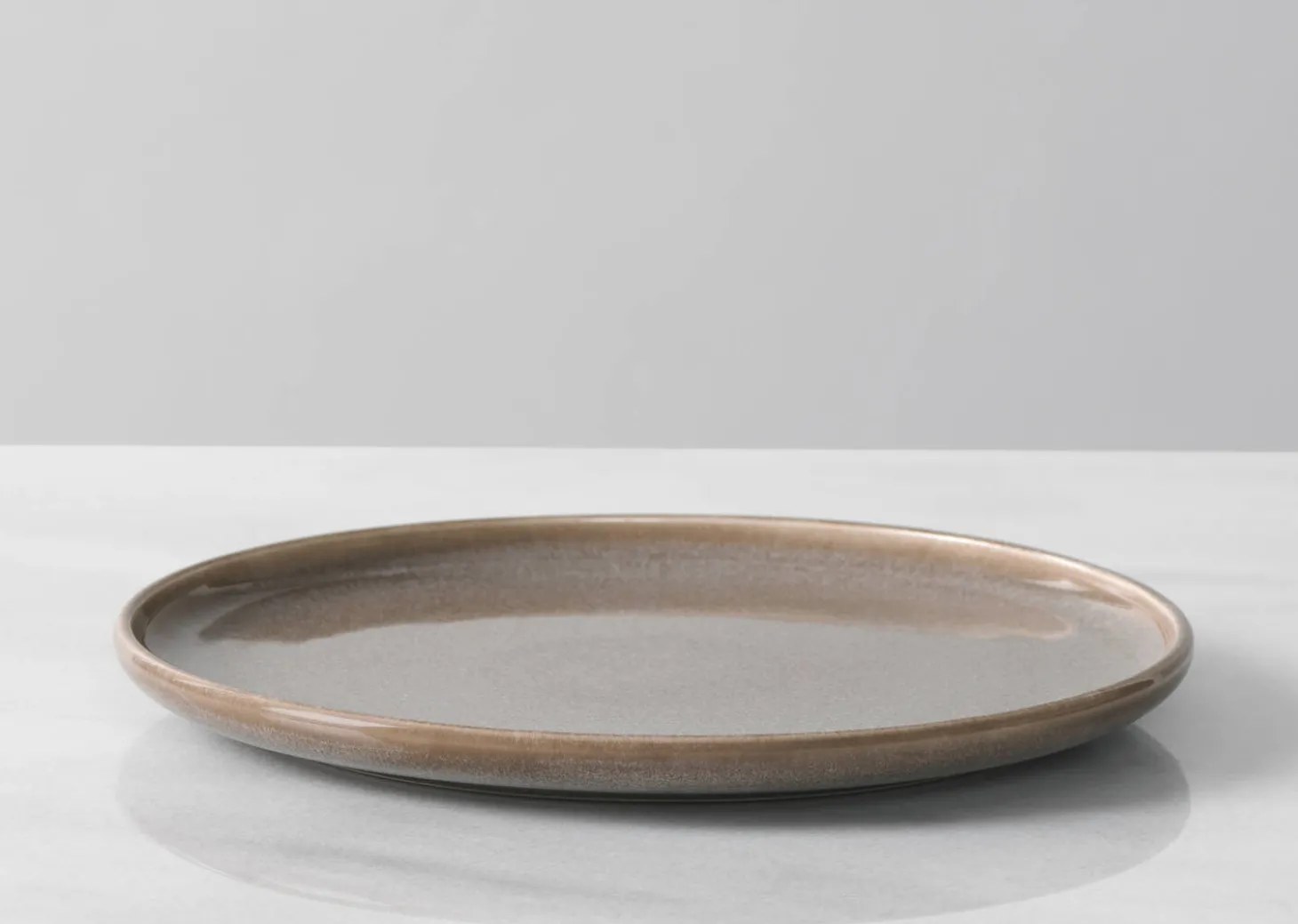 Tusket 16 piece Dish Set Brown