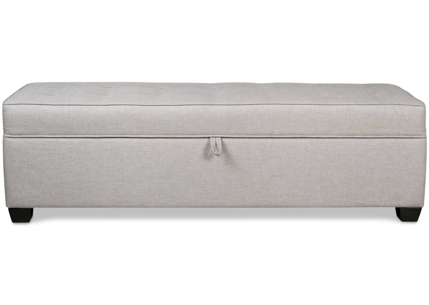 Vault Custom Storage Ottoman 60x18"
