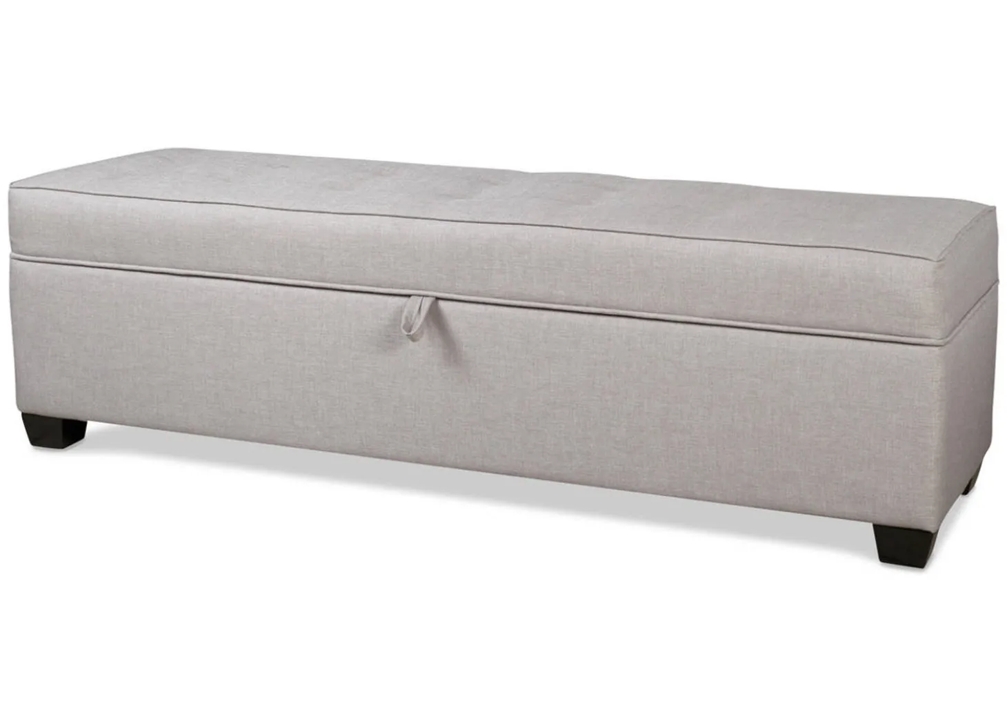 Vault Custom Storage Ottoman 60x18"