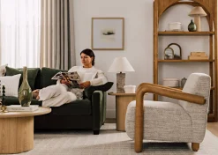 Vilma Armchair -Fino Sand