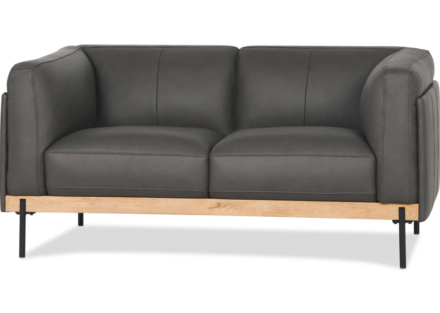 Vincent Leather Apartment Sofa -Kai Sedona