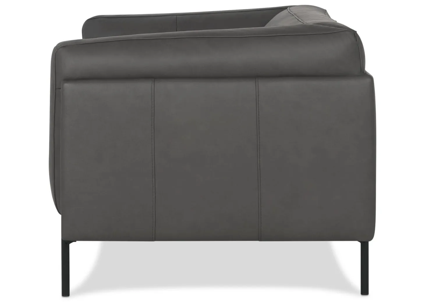 Vincent Leather Apartment Sofa -Kai Sedona