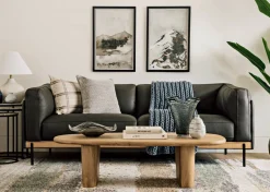 Vincent Leather Sofa -Kai Sedona
