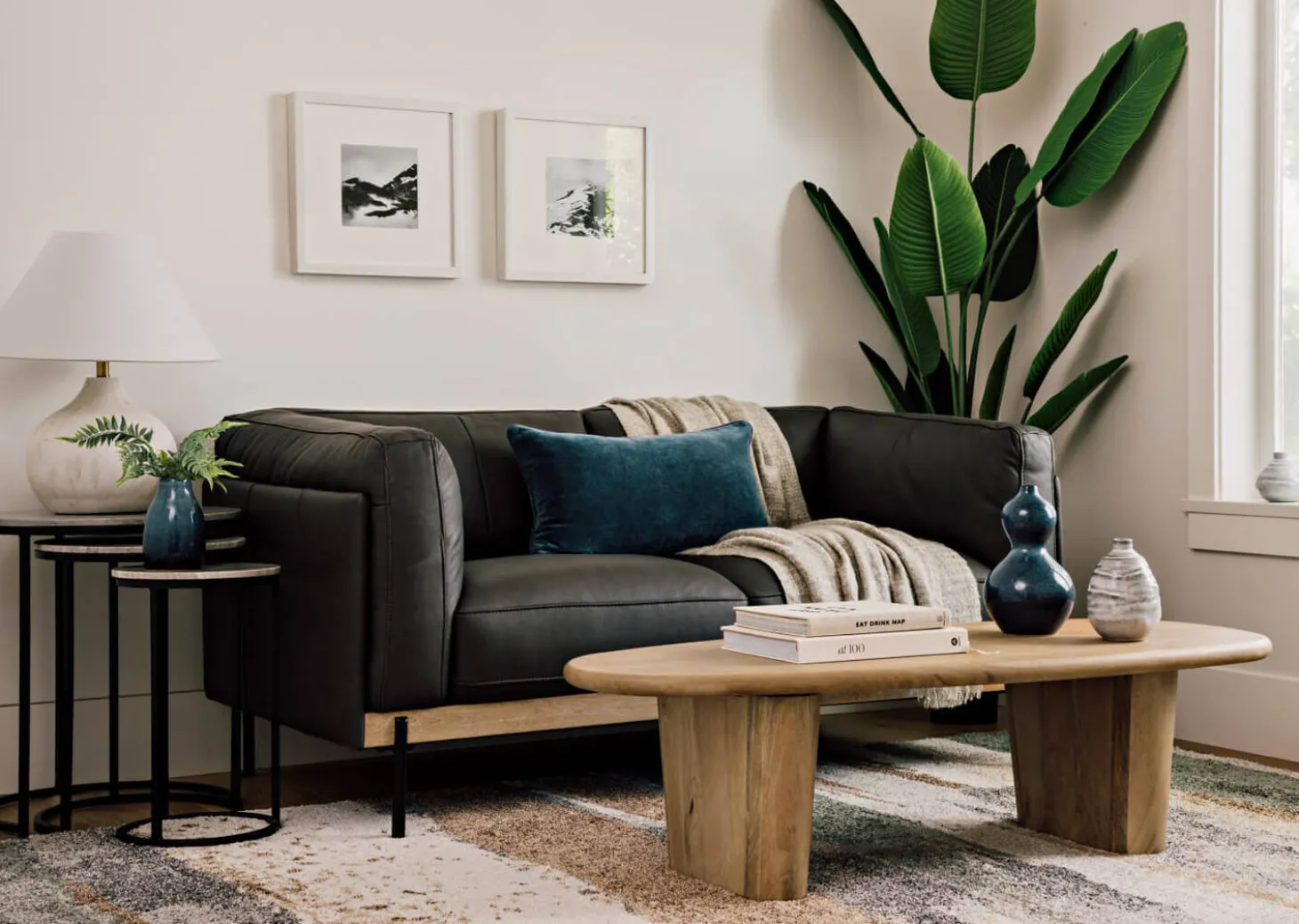 Vincent Leather Sofa -Kai Sedona