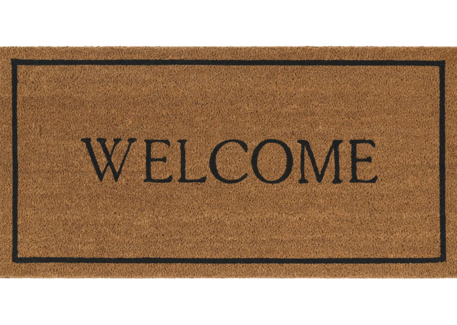 Warm Welcome Doormat Natural