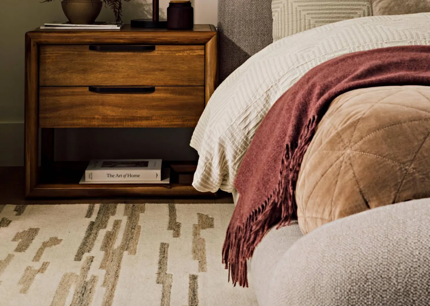 Willis Wool Rug Ivory/Sand/Grey