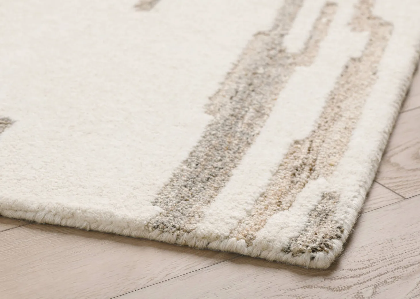 Willis Wool Rug Ivory/Sand/Grey
